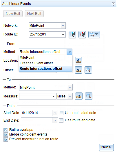 From Method referent offset selection